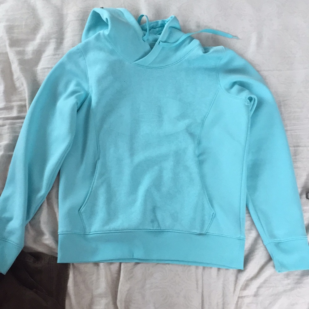 Light blue under armour  sweatshirt